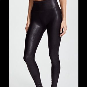 Brand New Spanx leather leggings